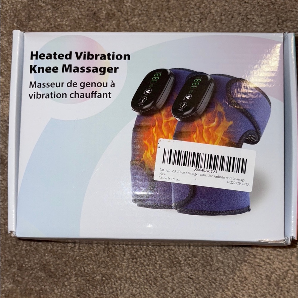 Heated Vibration Knee Massager